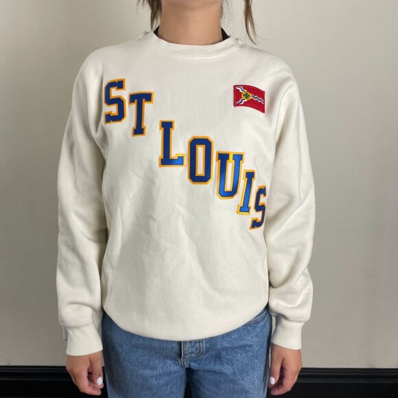 St Louis Cream Crewneck - Picture 1 of 5